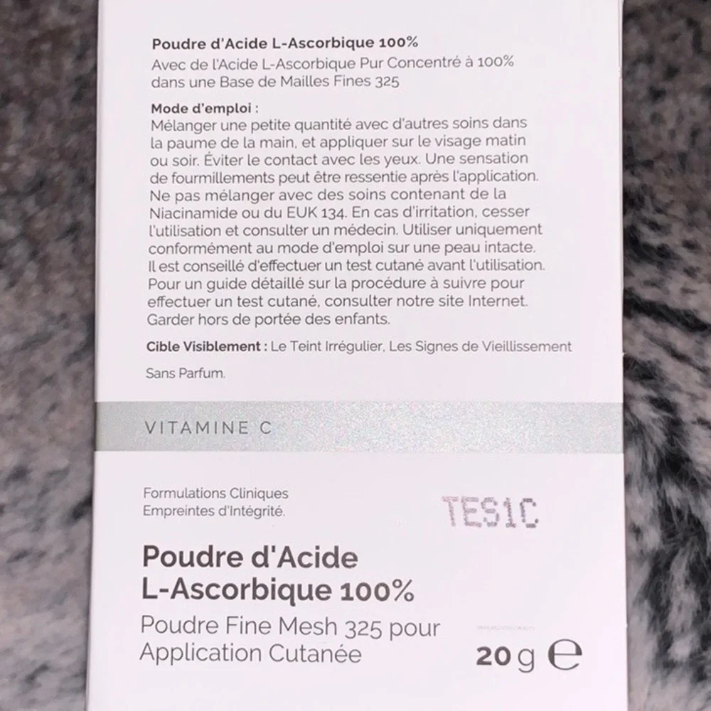 NEW The Ordinary 100% L-Ascorbic Acid Powder